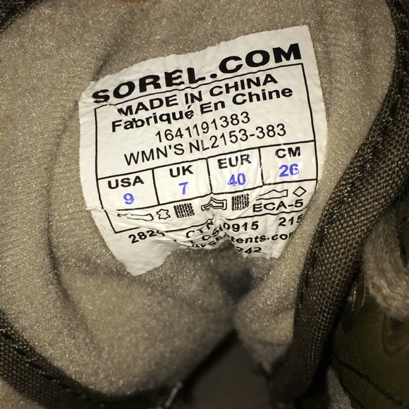 SOREL SLIMBOOT LACE WOMEN'S MAJOR LEATHER BOOTS - Picture 7 of 8